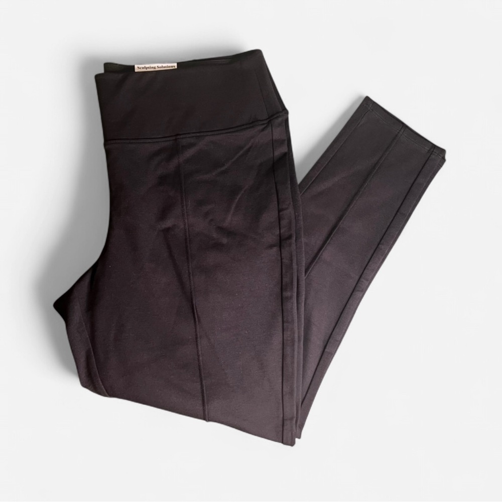 🐞Nine West Black Mid Rise Leggings [X-Large] (NWT)